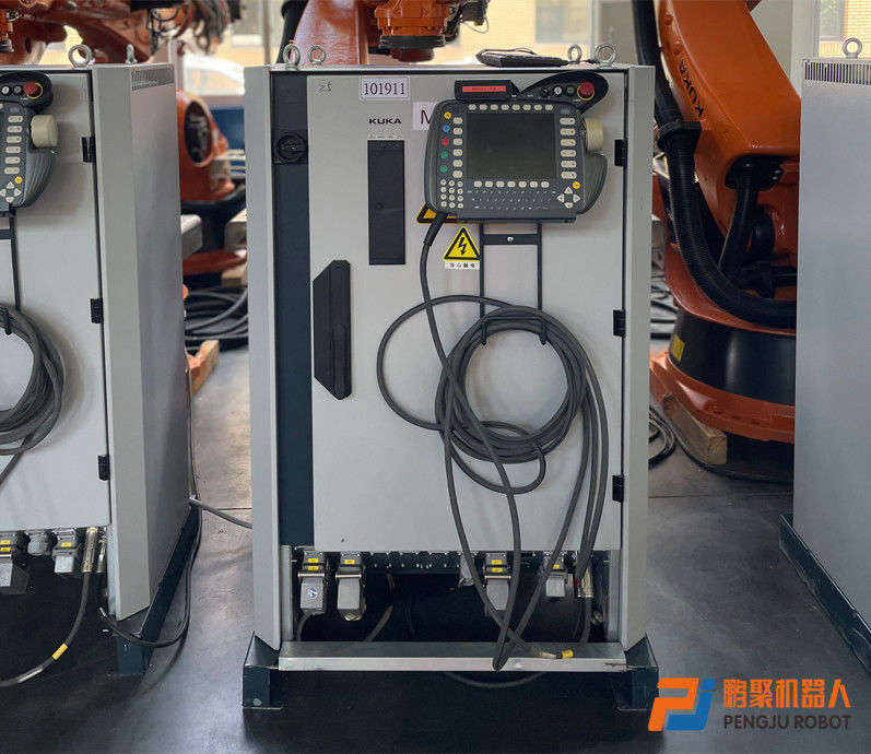 KRC4 কন্ট্রোলার এবং KUKA সফটওয়্যার ব্যবহৃত KUKA রোবট লিমিটেড সঠিক উত্পাদন জন্য - সময় ক্রয়! KUKA KR210 রোবট, উচ্চ দক্ষতা স্প্রে এবং লোডিং / আনলোডিং জন্য আদর্শ পছন্দ