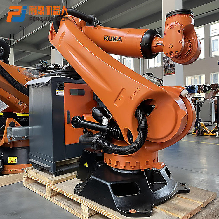 KUKA KR210 R2700 KRC4 আর্ক ওয়েল্ডিং, স্পট ওয়েল্ডিং, প্রেস ট্যান্ডিং, প্যালেটাইজিং, লোডিং এবং অংশ আনলোডিং, কাটা