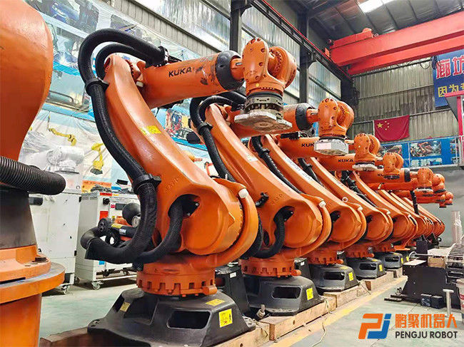 KUKA KR210 R2700 অতিরিক্ত C4 রোবট নতুন এবং ব্যবহৃত উপলব্ধ স্পট ওয়েল্ডিং, প্রেস সেবা, Palletising, লোডিং এবং আনলোডিং
