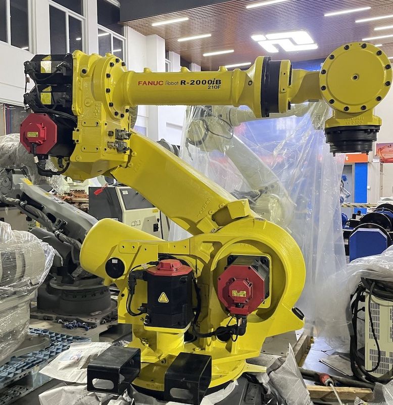 Fanuc R-2000iB-210F স্পট ওয়েল্ডিং প্রেস টেনডিং প্যালেটাইজিং লোডিং এবং আনলোডিং রোবট মেশিনিং হ্যান্ডলিং