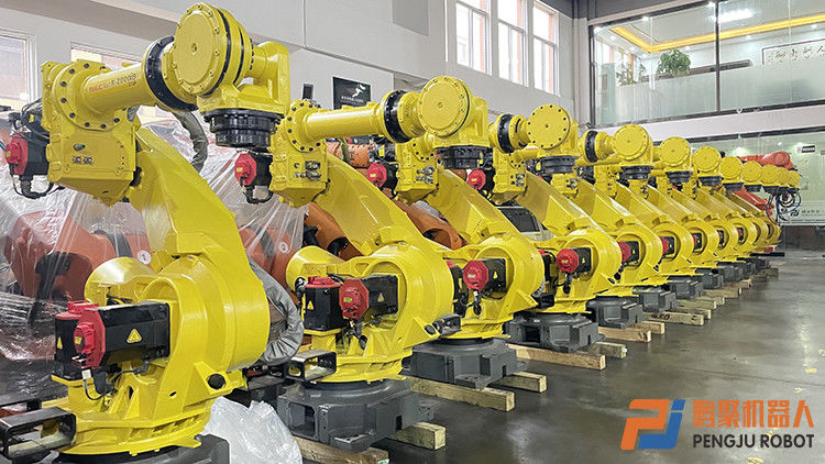 Fanuc R-2000iB-210F স্পট ওয়েল্ডিং প্রেস টেনডিং প্যালেটাইজিং লোডিং এবং আনলোডিং রোবট মেশিনিং হ্যান্ডলিং