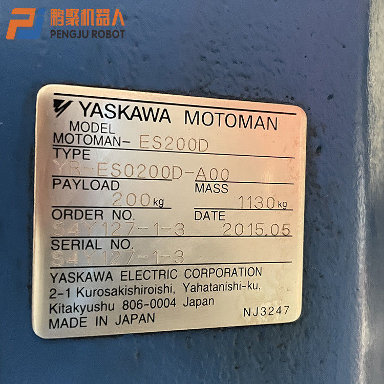 Yaskawa ES200D সম্পূর্ণ স্বয়ংক্রিয় 6 অক্ষ স্পট ওয়েল্ডিং রোবট যার একটি আর্ম স্প্যান 2650mm