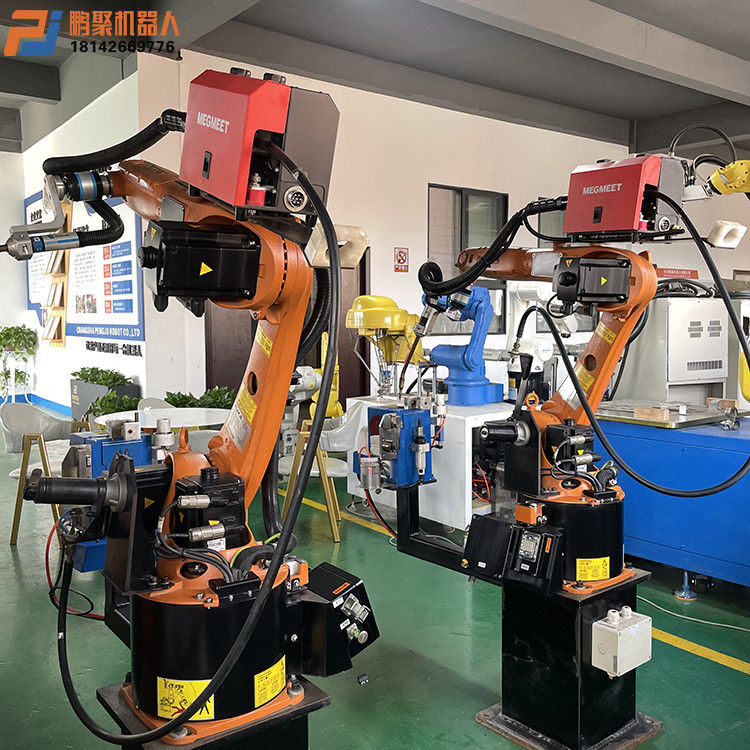 Kuka KR5R1400 আর্ম স্প্যান 1400 মিমি এবং লোড 5 কেজি সহ ছয় অক্ষ স্বয়ংক্রিয় ওয়েল্ডিং রোবট