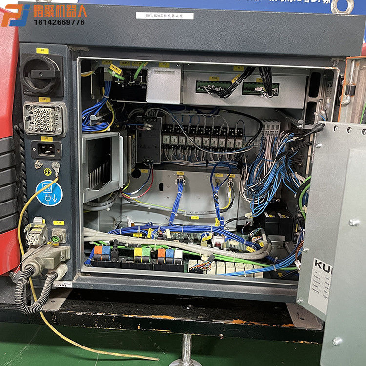 Kuka KR5R1400 আর্ম স্প্যান 1400 মিমি এবং লোড 5 কেজি সহ ছয় অক্ষ স্বয়ংক্রিয় ওয়েল্ডিং রোবট