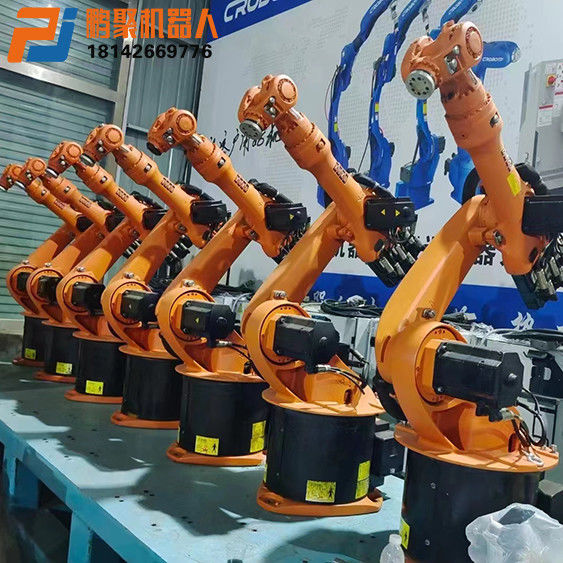 ব্যবহৃত KUKA রোবট KR16 ওয়াল মাউন্ট 6 অক্ষ আর্ক ওয়েল্ডিং রোবট, সমাবেশ রোবট, ইলেকট্রন বিম ওয়েল্ডিং রোবট