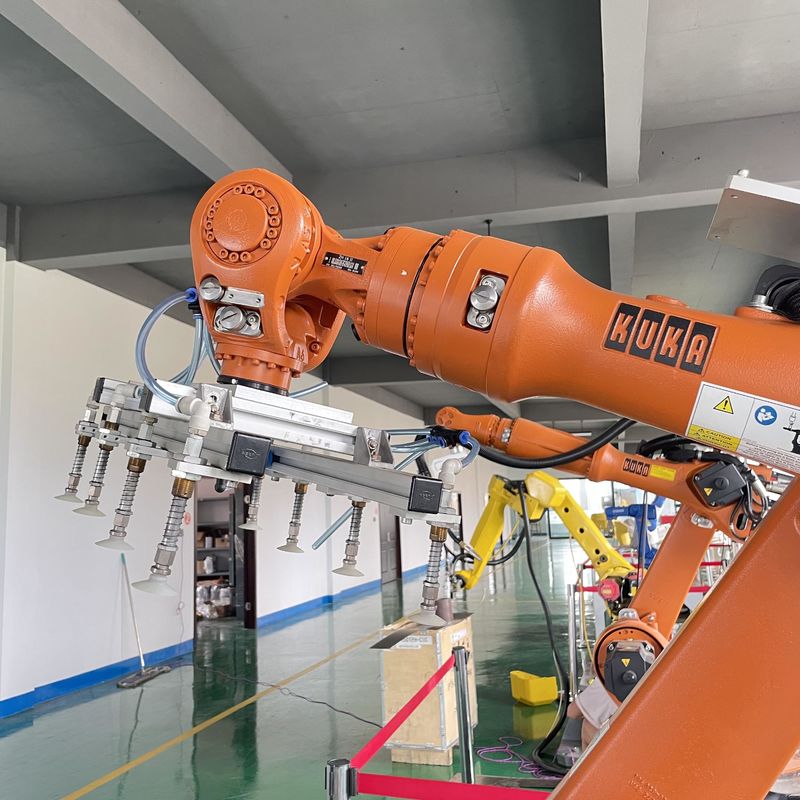 1611mm Reach Palletizing Robot Floor Mounted Automation Equipment, ফ্লাক্স কোরড ওয়েল্ডিং রোবট, মেশিন লোডিং রোবট