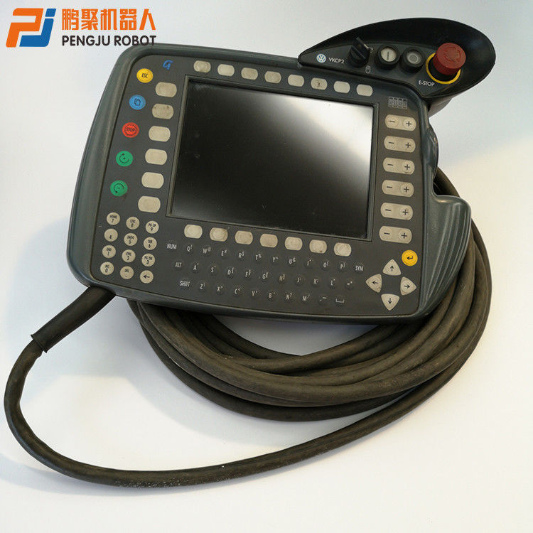ব্যবহৃত KUKA রোবট টিচ দুল KCP2 KRC2 KR C2 00-130-547 DHL FEDEX শিপিং 00-107-264 KUKA KRC 2 নিয়ামক