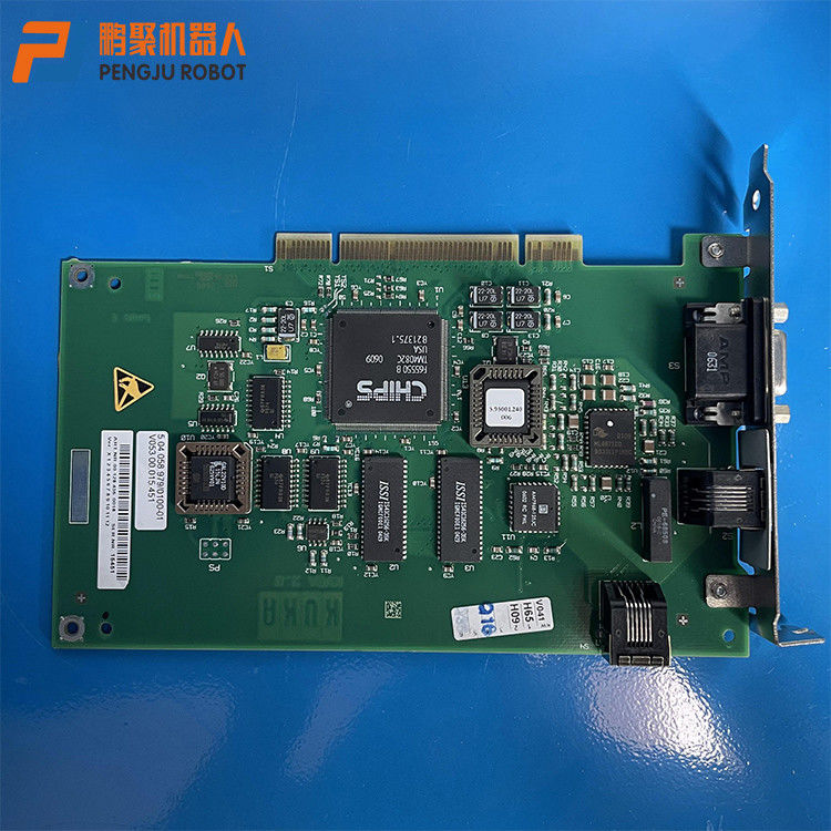 Kuka 00-128-456 KVGA 2.0 গ্রাফিক্স কার্ড ইন্টারফেস বোর্ড - KRC2ed05 কন্ট্রোলার Kuka 00-109-040 KVGA 2.0 ইন্টারফেস বোর্ড