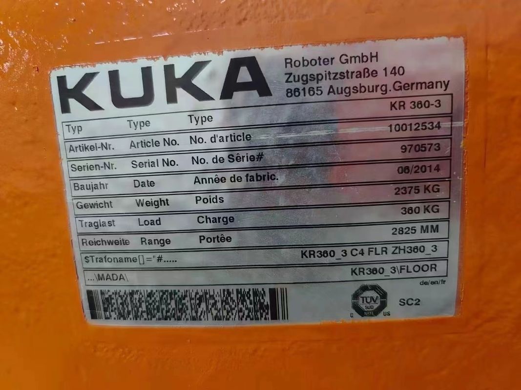 ব্যবহৃত KUKA রোবট KR360-3 এবং KRC4 কন্ট্রোলারের সাহায্যে আপনার উৎপাদন সর্বাধিক করুন