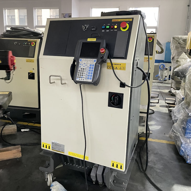 Fanuc M-900iA 350 ব্যবহৃত রোবট 6 Axes 2655mm Reach R30iA নিয়ামক প্যালেটিজিং এবং আরো জন্য নিখুঁত