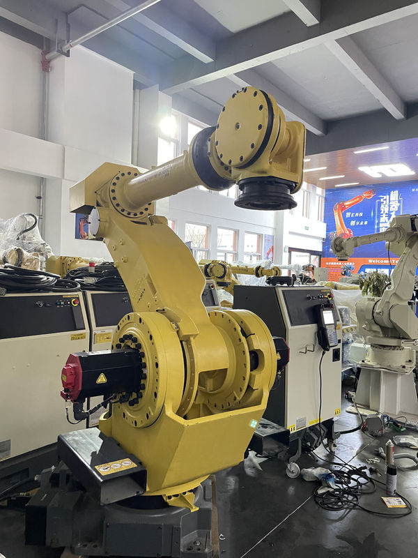 Fanuc M-900iA 350 ব্যবহৃত রোবট 6 Axes 2655mm Reach R30iA নিয়ামক প্যালেটিজিং এবং আরো জন্য নিখুঁত