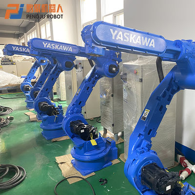 ব্যবহৃত Yaskawa HP20D ইন্ডাস্ট্রিয়াল মেকানিক্যাল আর্ম লোডিং আনলোডিং নলাকার রোবট