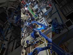 পেয়্লোড KUKA Kr16 ওয়েল্ডিং রোবট এক্সপি কন্ট্রোলারের সাথে 1611 মিমি রিচ ফ্রোনিউস ওয়েল্ডিং সোর্স হ্যান্ডলিং আসল