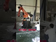 ব্যবহৃত ইন্ডাস্ট্রিয়াল ABB কাঠের এজ মিলিং রোবট গ্রাইন্ডিং মেশিন ABB6640-130 3.2