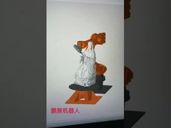 কুকা রোবট ব্যবহার করা হয়েছে